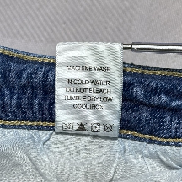 Judy‎ Blue High Rise Slim Fit Jeans 9/29 Distressed Stretch Denim Medium Wash - Picture 6 of 16